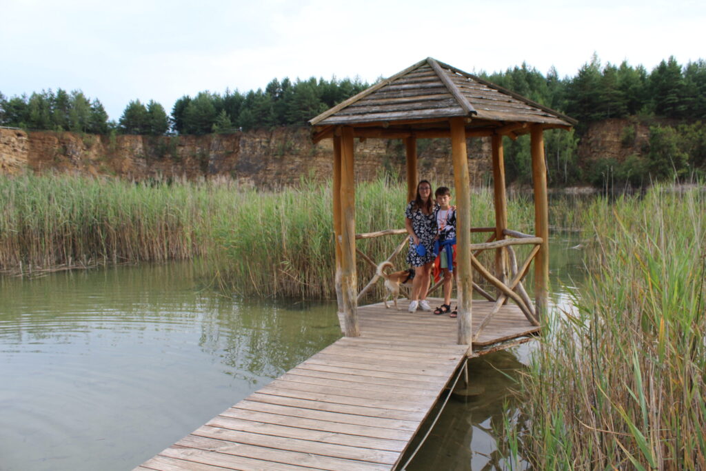 Park Gródek w Jaworznie z psem – zdjęcie 13