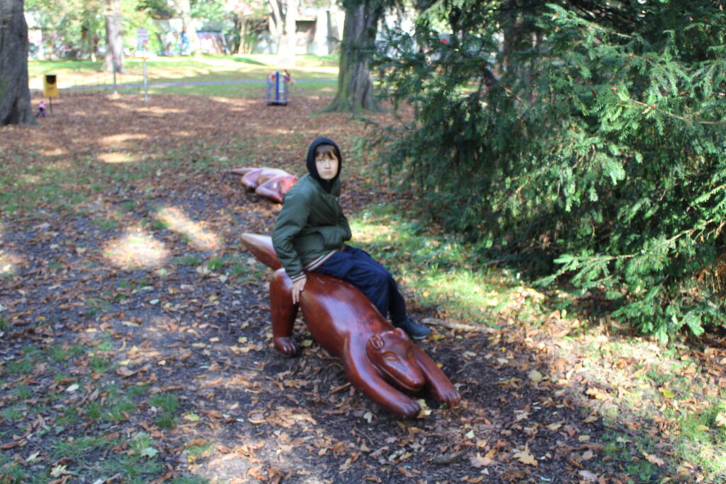 Hobby Park i Petr Bezruc Garden w Bohuminie z psem – zdjęcie 4