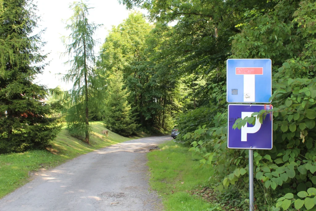 Wyrchgóra z psem – start szlaku i dojazd do Goleszowa